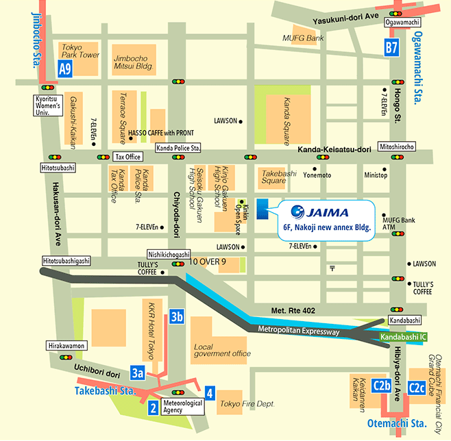 JAIMA Map