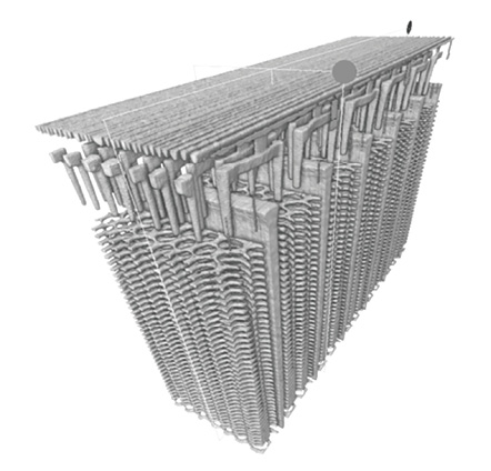 図8 3D メモリーの3D 再構成画像