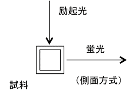 図3 蛍光光度法の測光方式