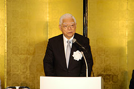 Introductory speech by chairperson of the Heritage Certification Program Committee (Honorary professor Yoshimasa Nihei at Tokyo University)