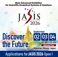JASIS 2026 will be held at Makuhari Messe from September 2 to 4, 2026. Exhibition applications are now open.