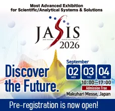 JASIS 2026 will be held at Makuhari Messe from September 2 to 4, 2026. Pre-registration and JASIS WebExpo 2026 are now open.